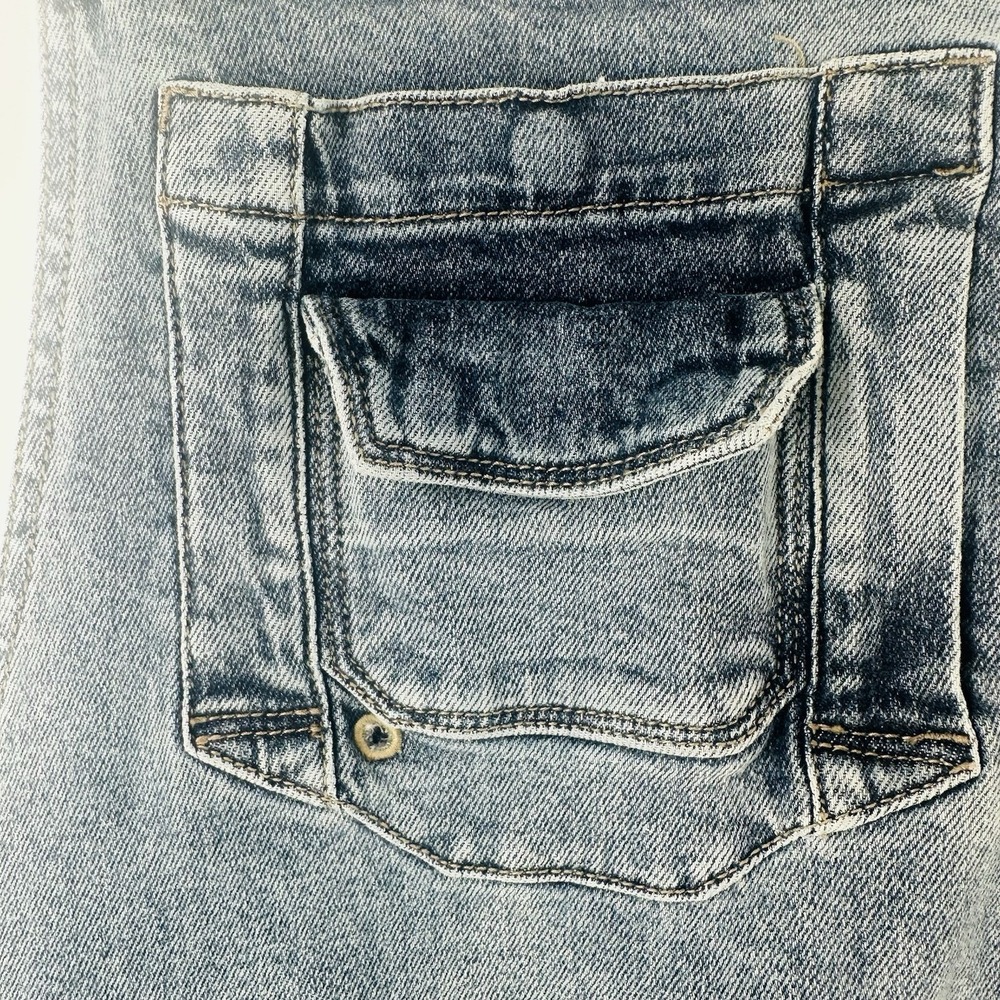 Rare Dovetail Workwear Womens‎ Denim Skirt Bib Sz 6 Carpenter Overalls R1034 - Picture 6 of 9